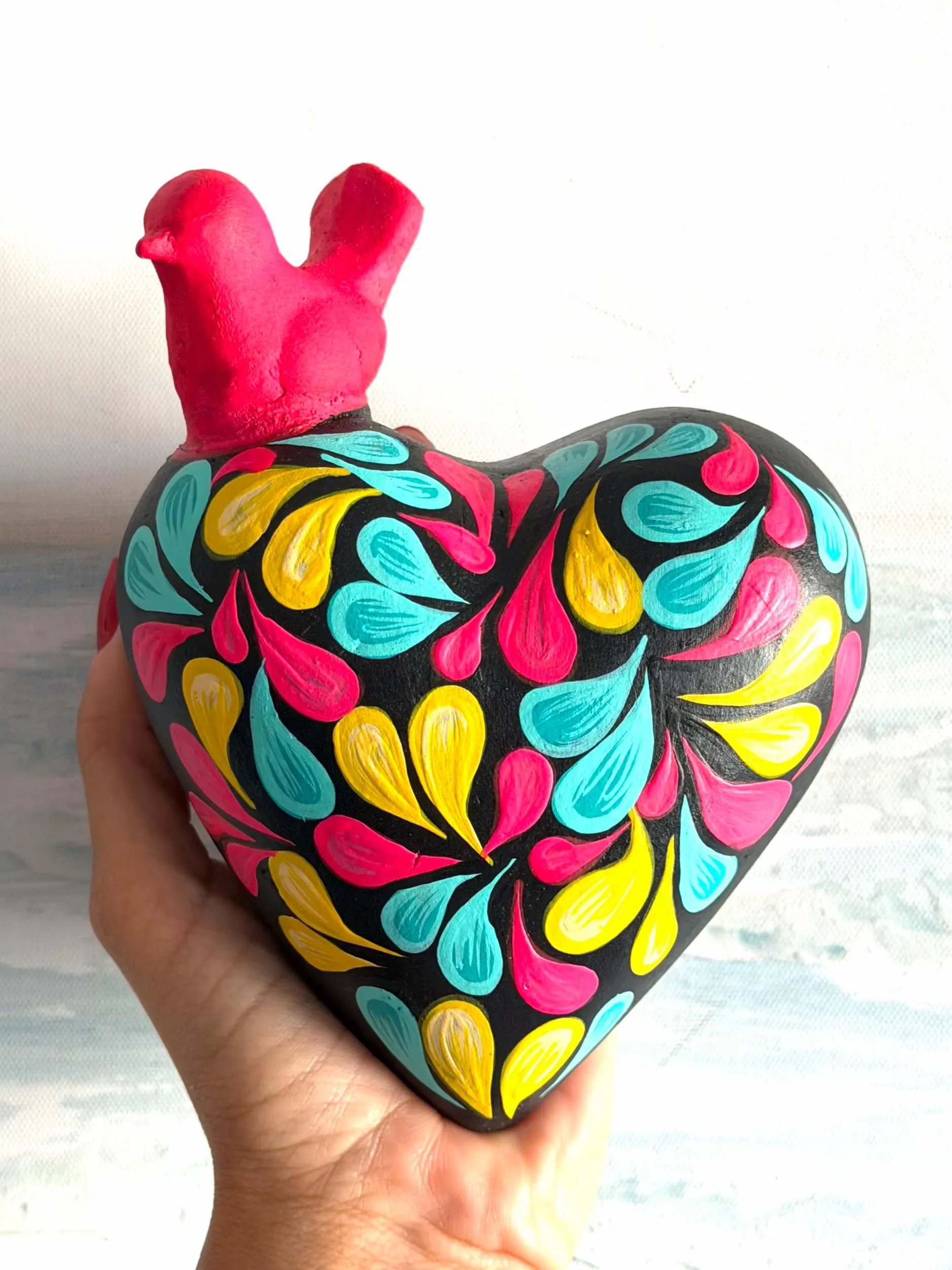 Pajarito Corazon 6.5"(tall)
