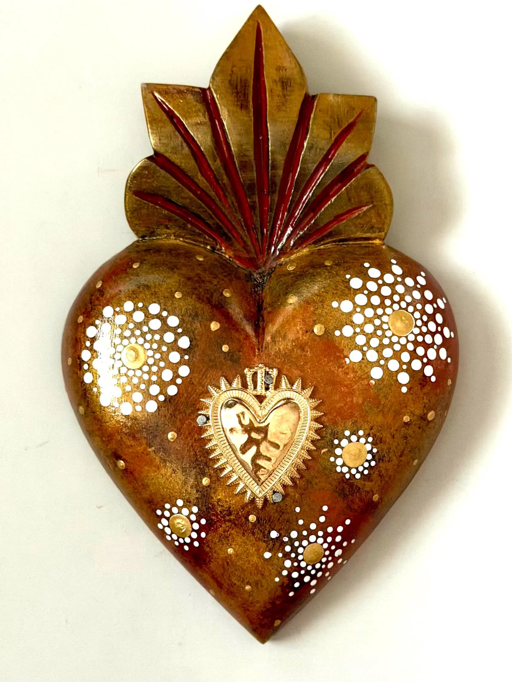 Large Decorado con Milagro 4.75"x 7"
