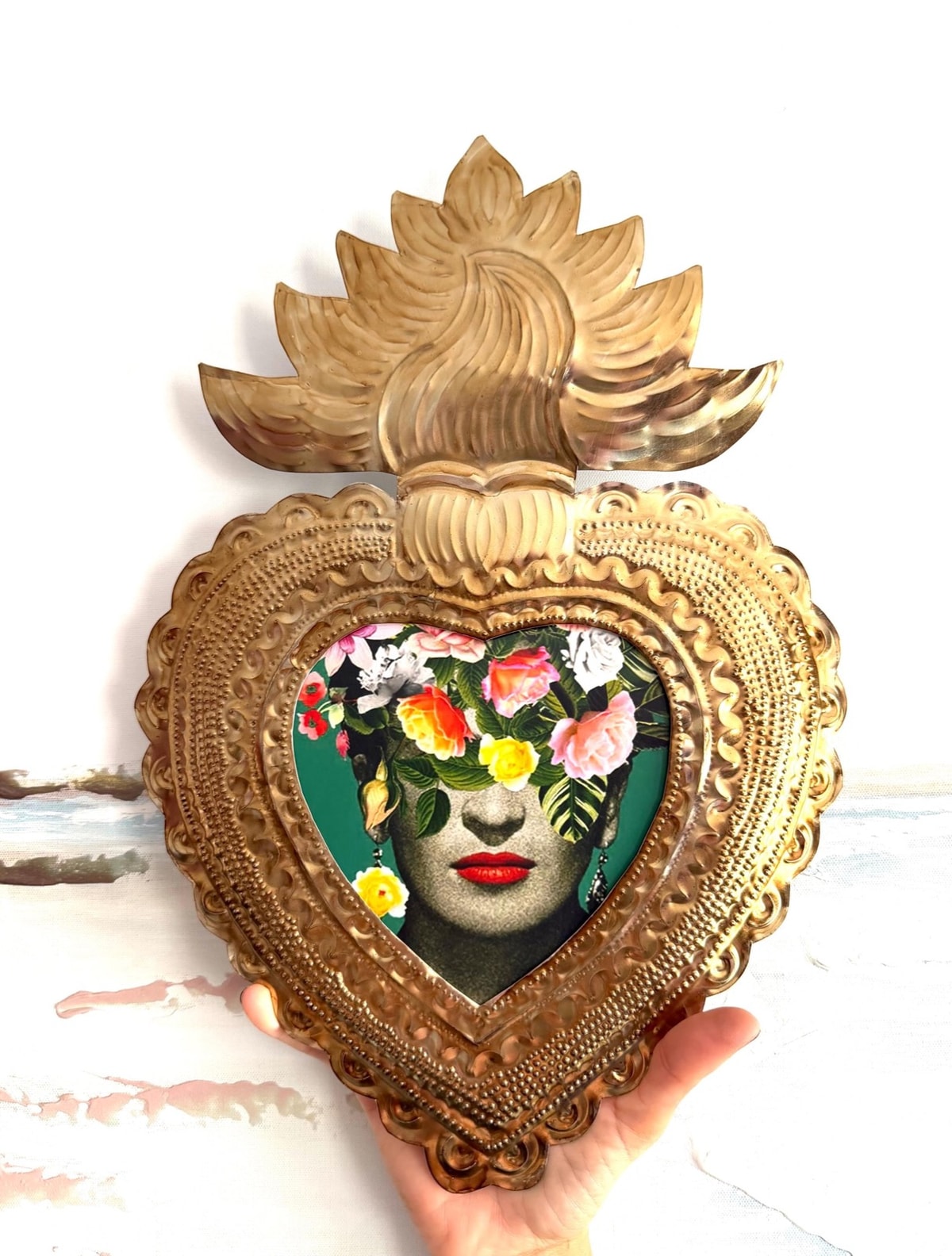 XL Nicho Frida Kahlo Vintage