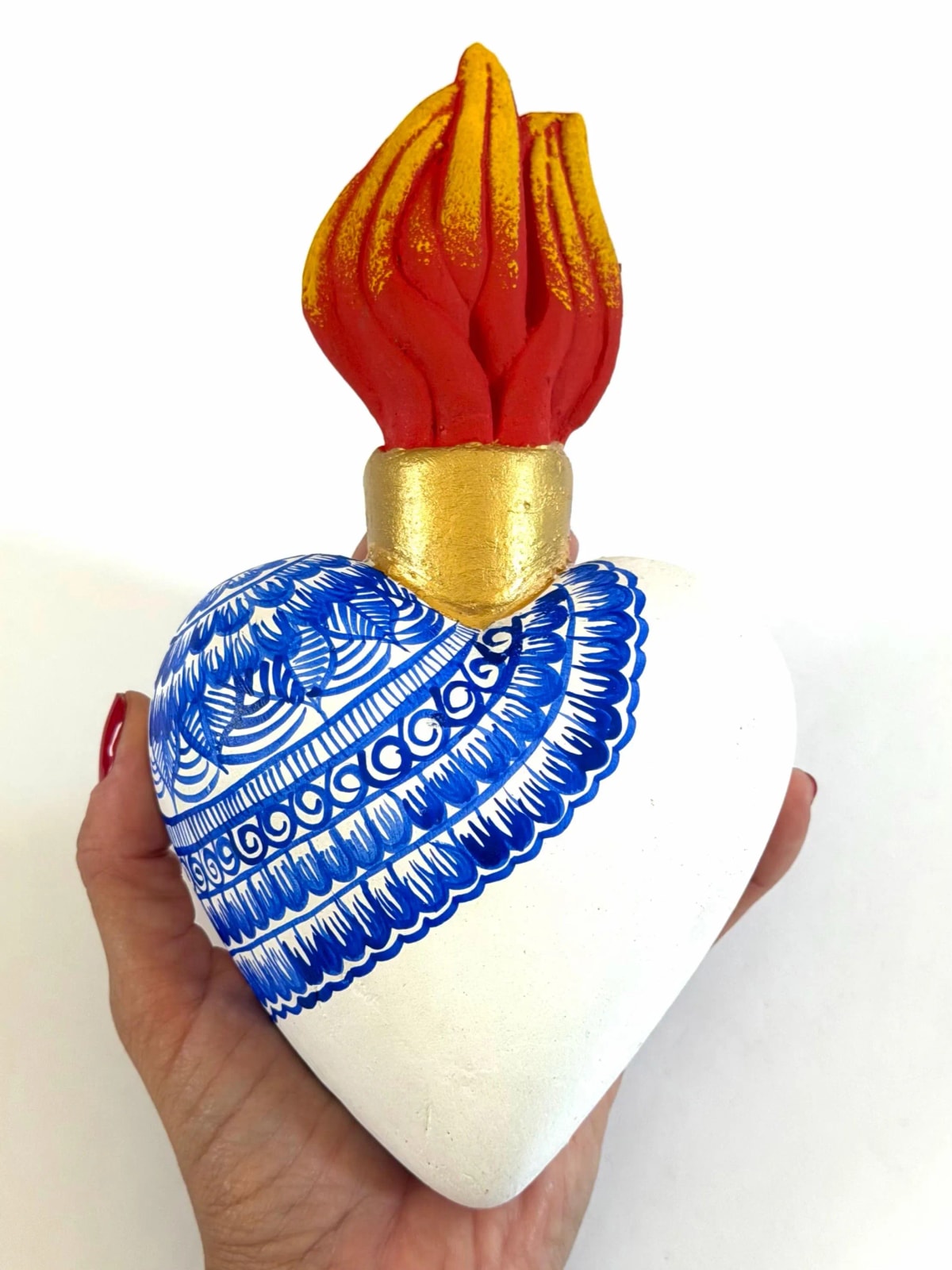 Sagrado Ceramic Wall Art, Mexican Handmade