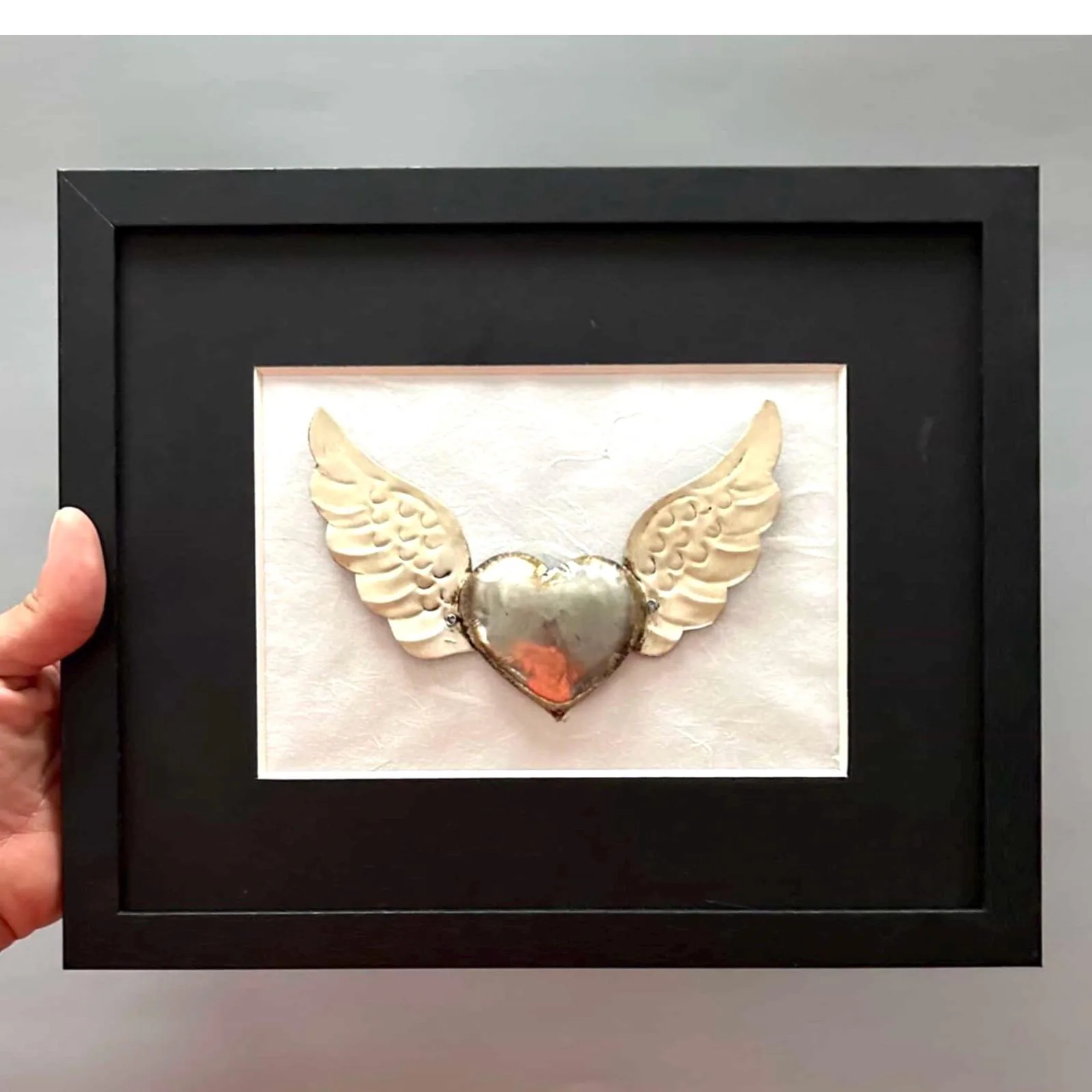 Framed Allas Arriba 11.75"x 8.75"