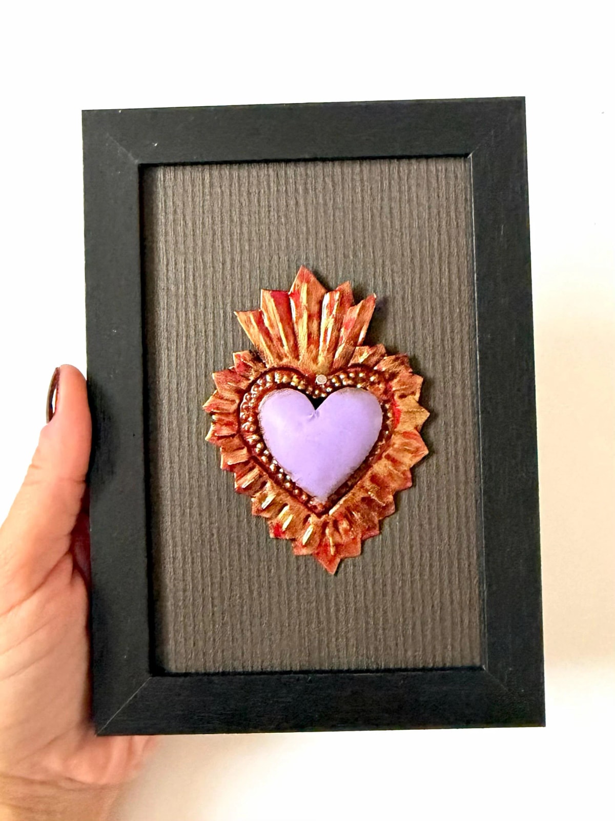 Framed Gold San 4.5"x 6.5"